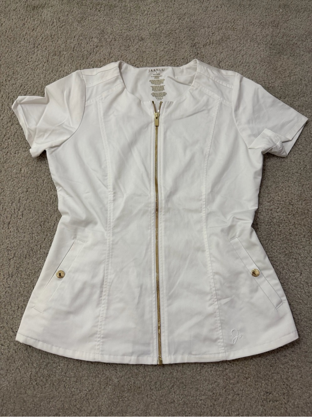 Jaanuu Scrub Top Size Small
